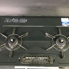 Rinnai リンナイ 都市ガス用 ガステーブル KG67BKL ブラック/黒 2020年製 左強火 ガラストップ 25j菊の画像