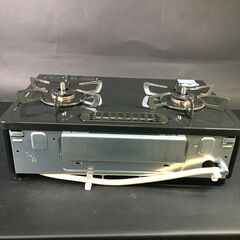 Rinnai リンナイ 都市ガス用 ガステーブル KG67BKL ブラック/黒 2020年製 左強火 ガラストップ 25j菊の画像
