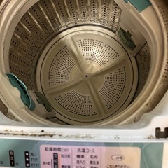 中古HITACHI日立７キロ洗濯機の画像