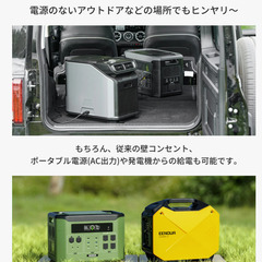 EENOUR スポットエアコン PA600 グリーン　外箱なし　未使用です　キャンプにも大活躍の画像