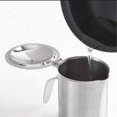 アーネスト 【日本製】 オイルポット (小さい) 300ml ステンレス 液だれしにくいの画像