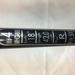 A2712　ASAHI　GOLF 朝日ゴルフ　MDT　MHG-660　＃4　18°　FW　FLEX-R　ゴルフクラブ　現状品の画像