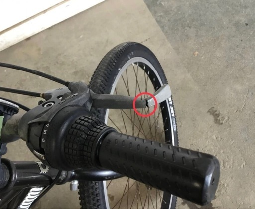 h-163△ q 岐阜発/ COGHORN/ マウンテンバイク/ 6段変速/ 自転車/ 26インチ/ 変速レバーのカバー欠品/ 走行確認/ 現状品/ R7.5/23 △