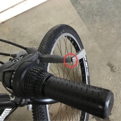 h-163△ q 岐阜発/ COGHORN/ マウンテンバイク/ 6段変速/ 自転車/ 26インチ/ 変速レバーのカバー欠品/ 走行確認/ 現状品/ R7.5/23 △の画像