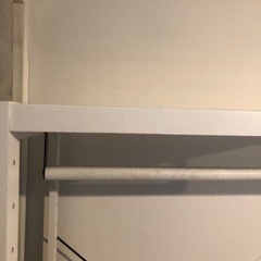 ハンガーラック白の画像