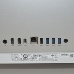 中古良品一体型パソコン DELL Inspiron 7700 Windows11+office 爆速SSD1TB 高性能core i7-1165G7/メモリ8GB/27インチ/webカメラの画像