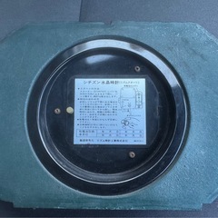 シチズン水晶時計CITIZEN QUARTZ 置き時計 レトロ アンティークの画像