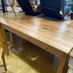 🍍パイン材🍍IKEA JOKKMOKK 5点ダイニングセット ダイニングテーブル&チェアセット  完成品 ウッド チェア×4 イケア ヨックモック 販売終了品　 NO.2558Fの画像