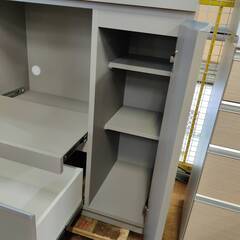 【愛品倶楽部柏店】土井インテリヤ 2枚扉キッチンボード ナポリ90 幅90cmの画像