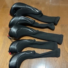 アドミラル　ヘッドカバー 5個セット ブラック　早い者勝ち‼️の画像