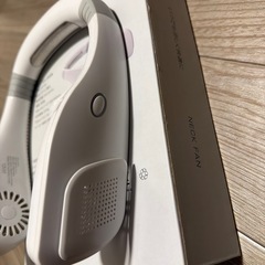 首掛け扇風機の画像