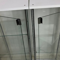 【お引渡し決定済み】2個セット フィギュアケース コレクションケース 120cm 不二貿易  の画像