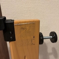 木製　ベビーゲート　さく柵の画像