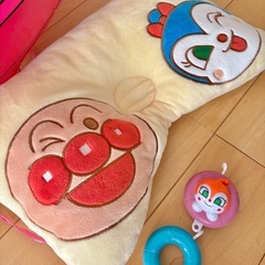 美品 アンパンマン 枕 子ども お風呂　おもちゃ 5点セットの画像