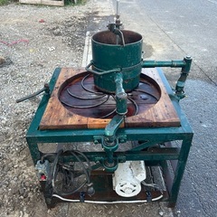 茶揉み機　茶こし　茶葉　お茶もみ機　茶もみ　お茶　100V モーター　農機具　宮崎　簡易始動動画ありの画像