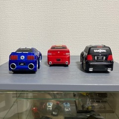 ミニカー 3台セット クロームホイールの画像