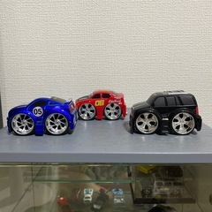 ミニカー 3台セット クロームホイールの画像