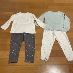 ユニクロ　長袖キッズ服　100cm まとめ売りの画像