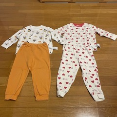ユニクロ　長袖キッズ服　100cm まとめ売りの画像