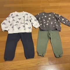 ユニクロ　長袖キッズ服　100cm まとめ売りの画像