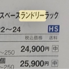Lyucua 省スペースランドリーラック
（カゴなし）の画像