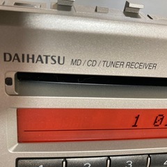 💿ダイハツ純正MD/CD/チューナーレシーバーの画像