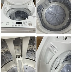 R723 ☀️ SHARP 洗濯機（洗濯4.5㎏) 21年製 ES-GE4E ⭐ 動作確認済 ⭐ クリーニング済の画像