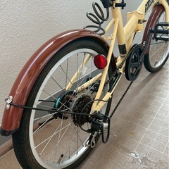 折りたたみ自転車の画像
