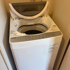 【譲渡/洗濯機】2019年製東芝の画像