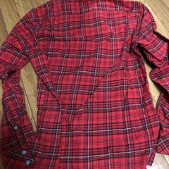 JACKROSE    チェックシャツ　レッドの画像
