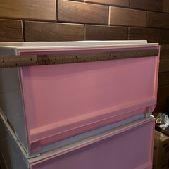 収納ケース　ピンク　6ケースの画像