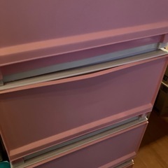 収納ケース　ピンク　6ケースの画像