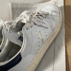 adidas スタンスミス　ネイビー 27センチの画像