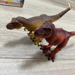 アニア　巨大恐竜セット　ティラノサウルスなど6体の画像