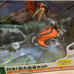 アニア　巨大恐竜セット　ティラノサウルスなど6体の画像