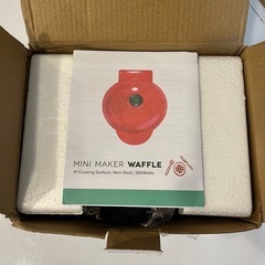 【新品未使用】　ワッフル機　ワッフルメーカーの画像