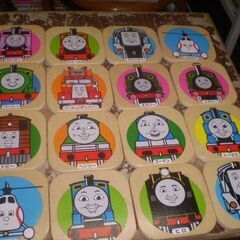機関車　トーマス　絵合わせ　30枚　揃ってます。の画像