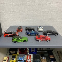 ミニカー8台セット売りの画像