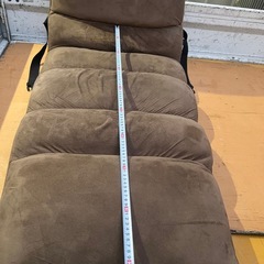 ¥500/09/座椅子/茶色/オーヤマ家具/変形可能/目立った傷等無しの画像