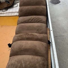 ¥500/09/座椅子/茶色/オーヤマ家具/変形可能/目立った傷等無しの画像