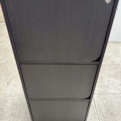★リユースのサカイ高崎店★TJ13022  カラーボックス ダークブラウン H89.5×D29×W42 クリーニング済みの画像