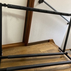 【お取引き中】折り畳み式 ギタースタンド(7本立て)の画像