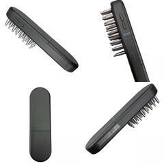 186000 現状品 SALONIA サロニア EMSリフトブラシ　3Dケア SAL24305BK ブラック ユニセックス [0000000002039]の画像