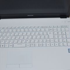 中古良品ノートパソコン マウスコンピューター MB-B506H core i7-8550U/爆速SSD512GB/メモリー8GB/無線/WEBカメラ/Windows11/15.6インチの画像