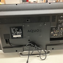2510-195 SHARP 液晶カラーテレビ LC-32W25 32インチ 2015年製 地上波のみ視聴確認済み リモコン無し 中古の画像