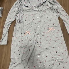 長袖 マタニティパジャマ 授乳パジャマの画像