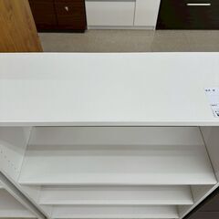 ★リユースのサカイ高崎店★TJ13024  棚 白 H106×D28×W80 クリーニング済みの画像