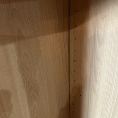 訳あり🙇‍♂️ビス2個なし💦本棚📚収納ラッククローゼット収納カラーボックス木製収納ボックスキャビネットシェルフ茶色の画像