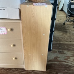 訳あり🙇‍♂️ビス2個なし💦本棚📚収納ラッククローゼット収納カラーボックス木製収納ボックスキャビネットシェルフ茶色の画像