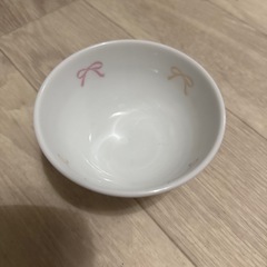 バレリーナのお茶碗とお皿の画像